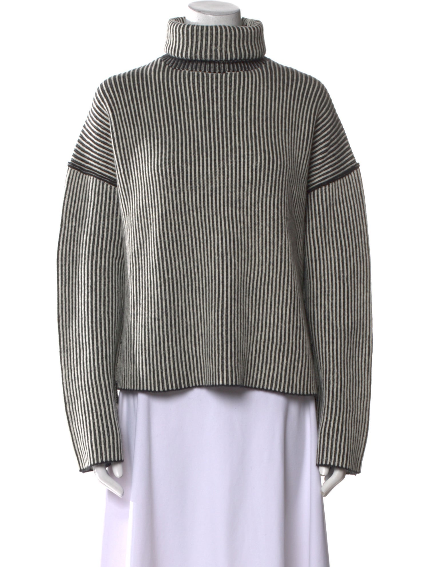 Theory Cashmere Striped Sweater