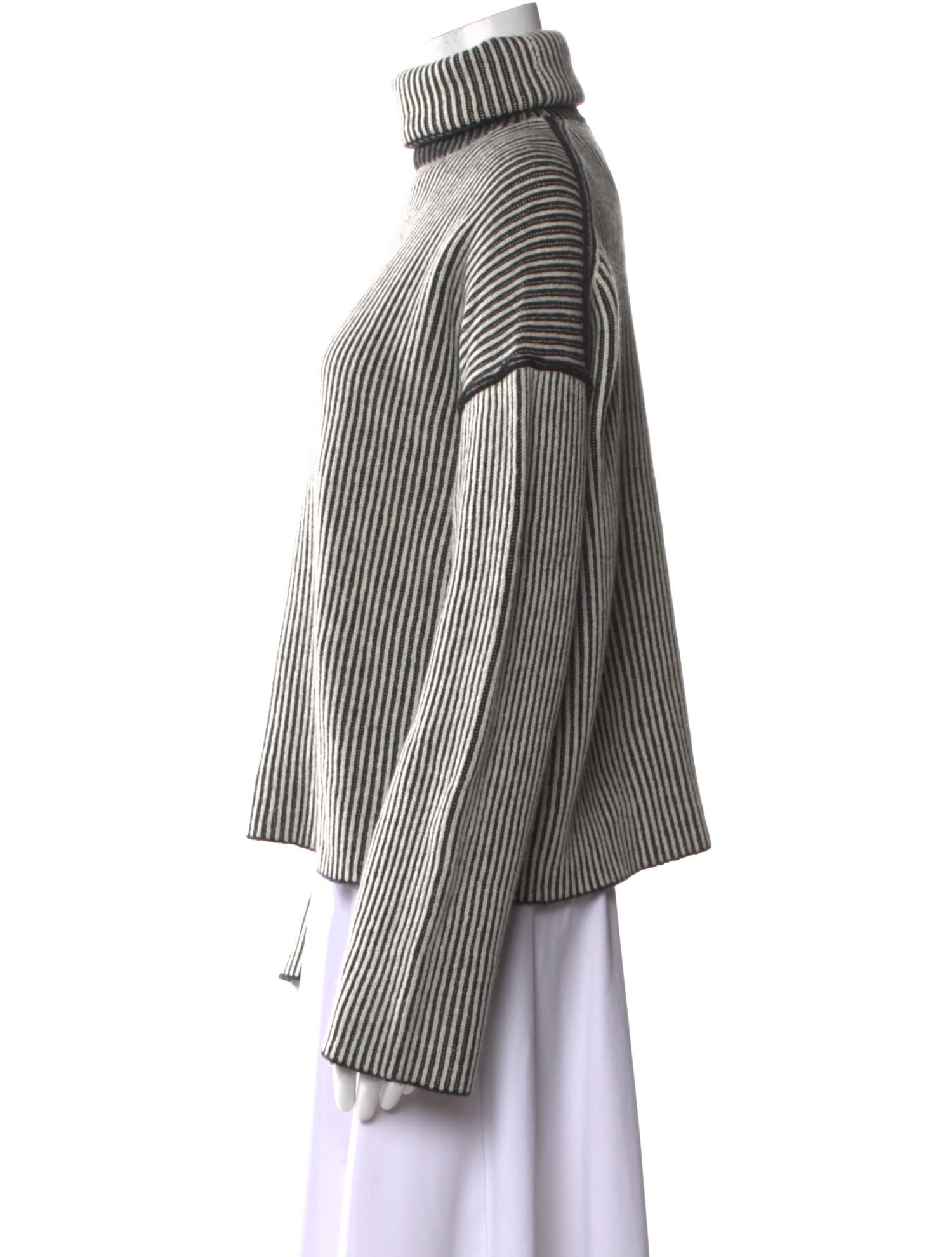 Theory Cashmere Striped Sweater