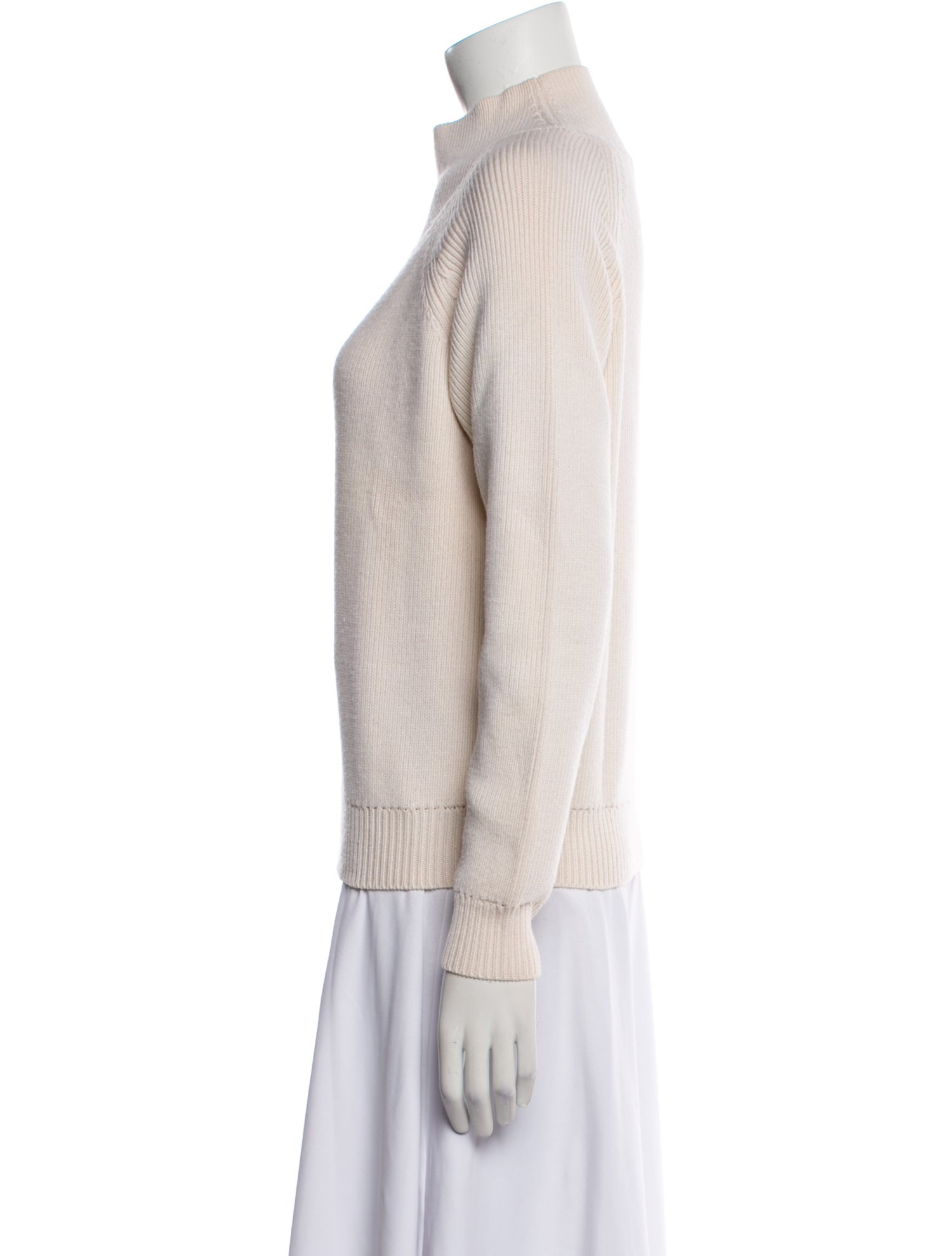 Theory Wool Mock Neck Sweater