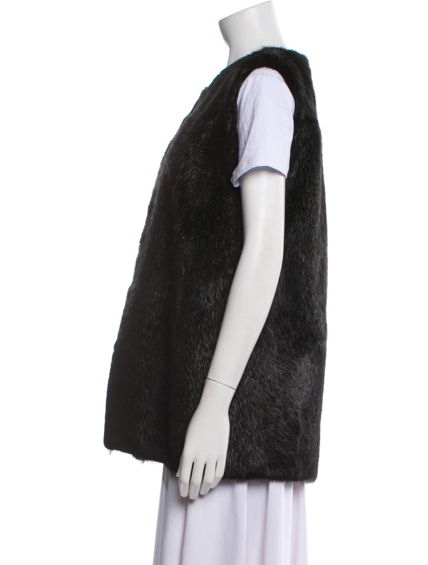 Theory Fur Faux Fur Jacket