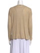 Theory Linen V-Neck Sweater