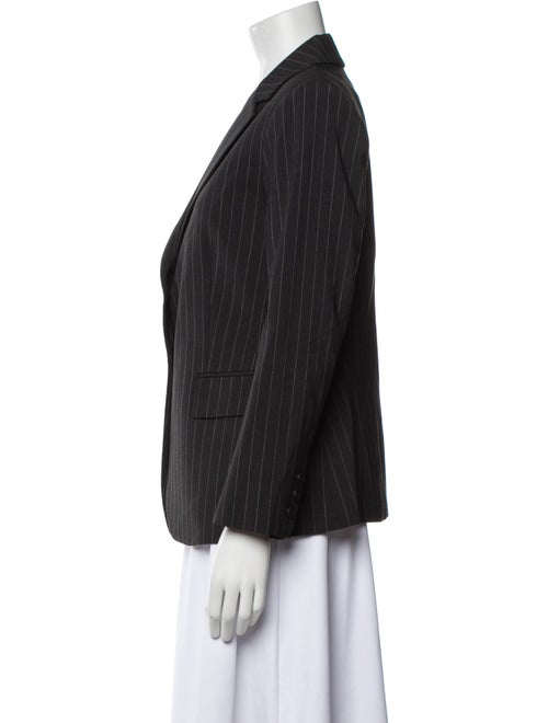 Theory Virgin Wool Striped Blazer