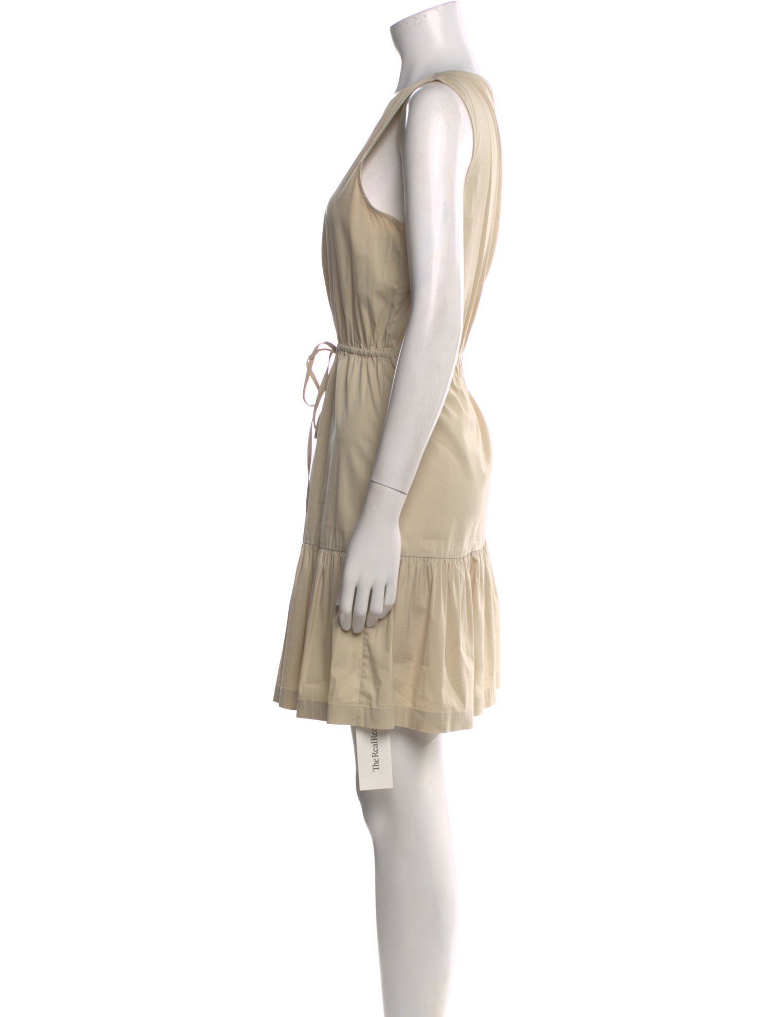 Theory Bateau Neckline Mini Dress