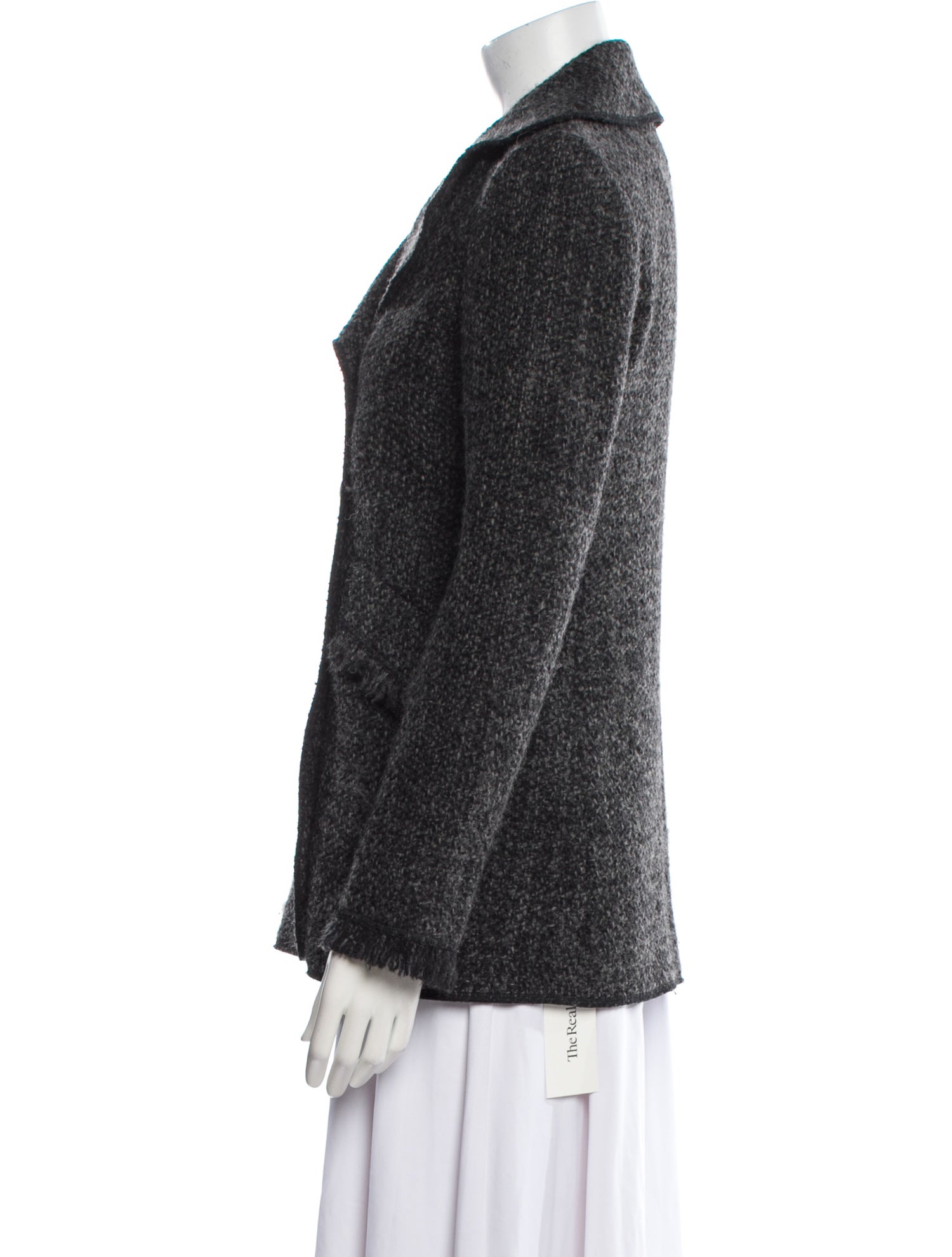 Theory Wool Tweed Pattern Blazer