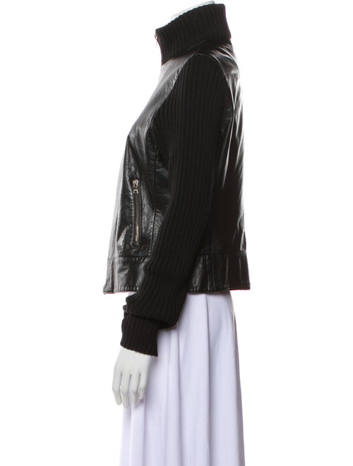 Theory Leather Biker Jacket