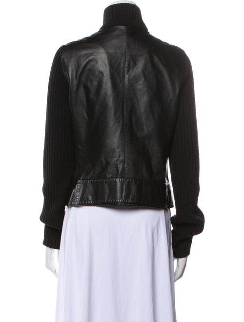 Theory Leather Biker Jacket