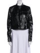 Theory Faux Leather Biker Jacket