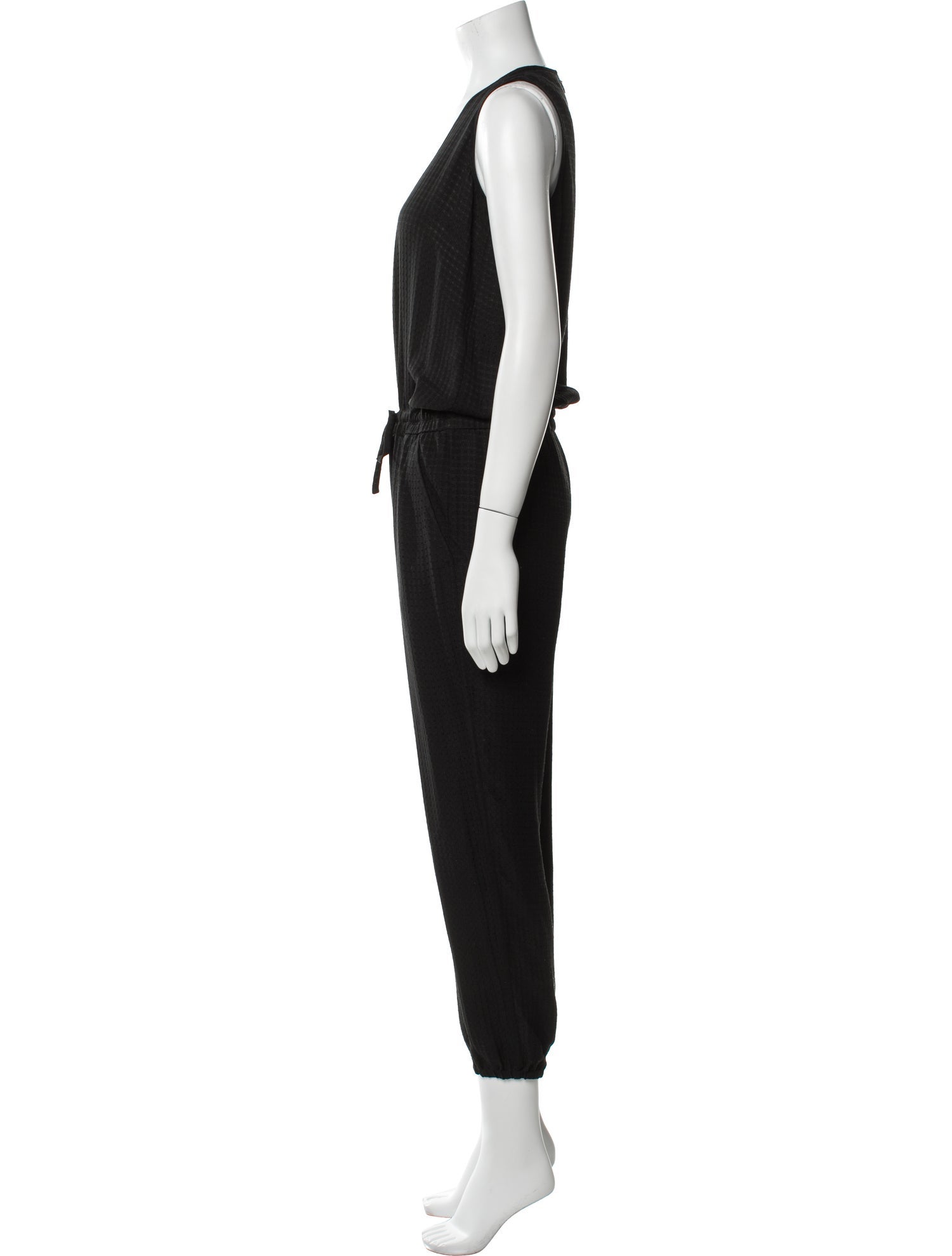 Theory Silk Scoop Neck Jumpsuit