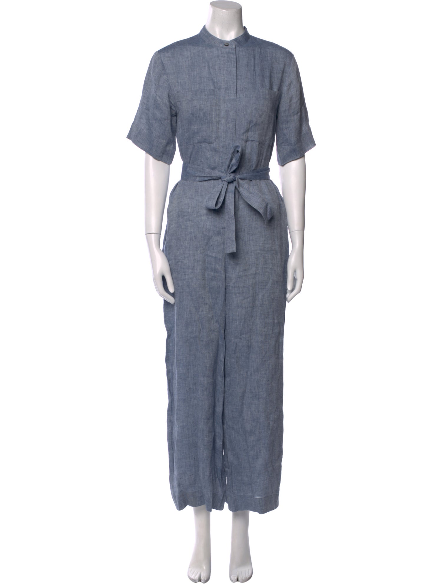 Theory Hemp Crew Neck Jumpsuit