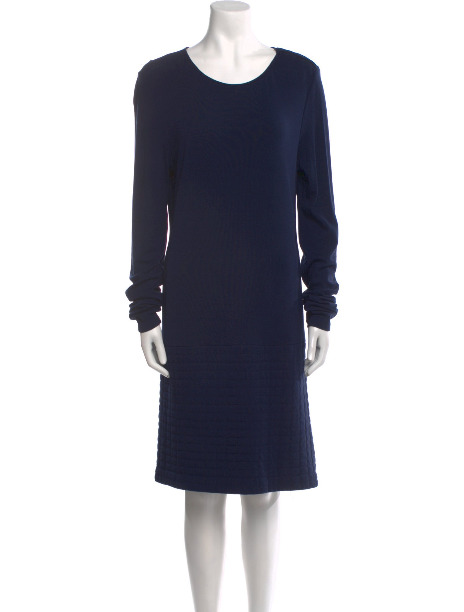 Theory Scoop Neck Knee-Length Dress