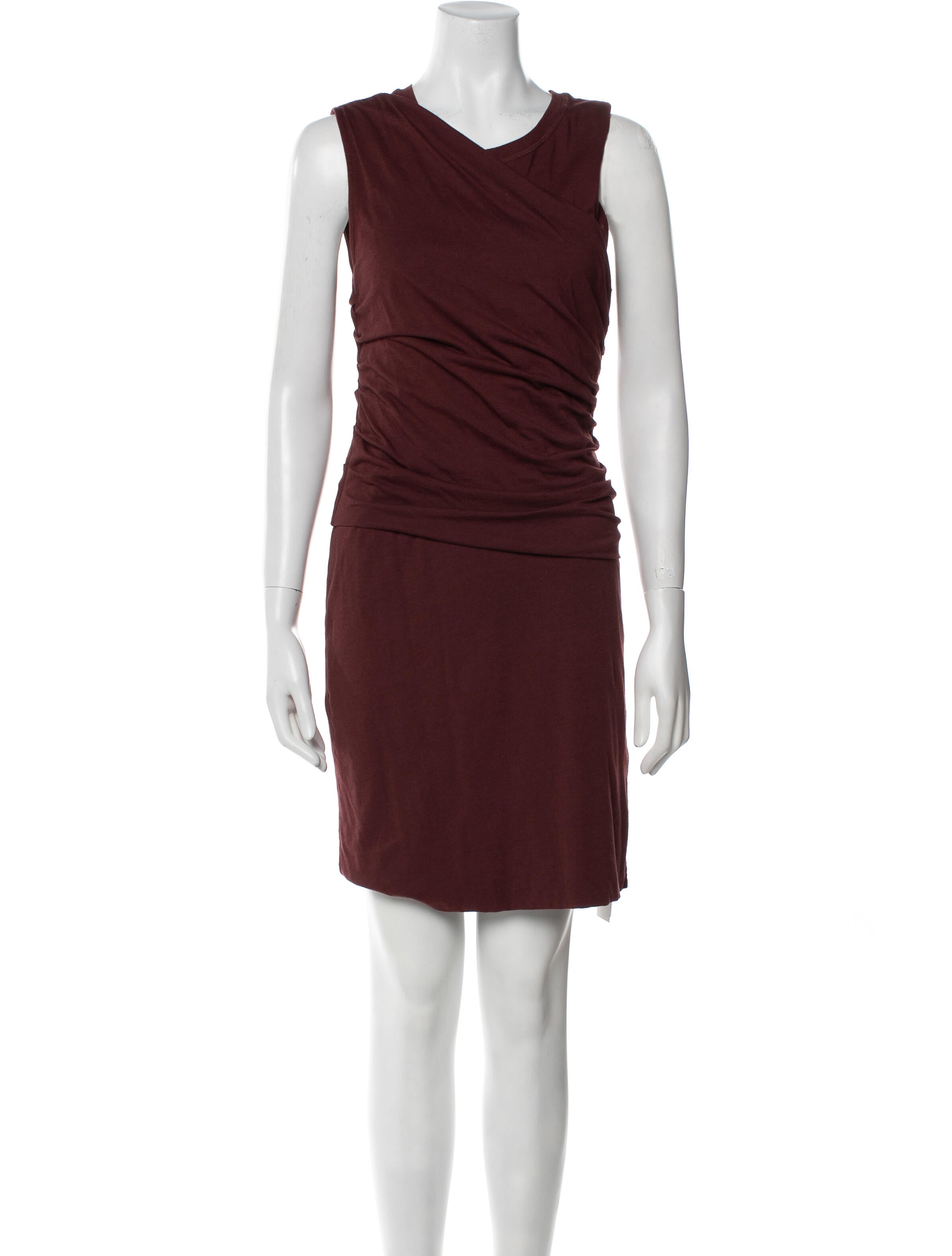 Theory Cowl Neck Mini Dress