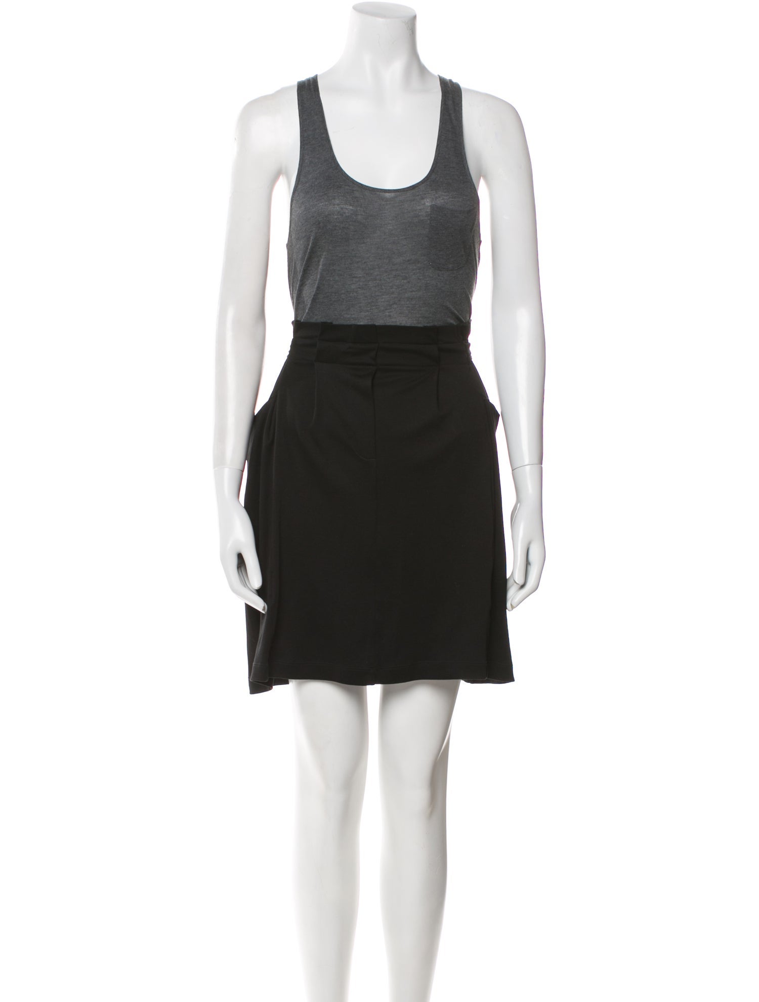 Theory Scoop Neck Mini Dress