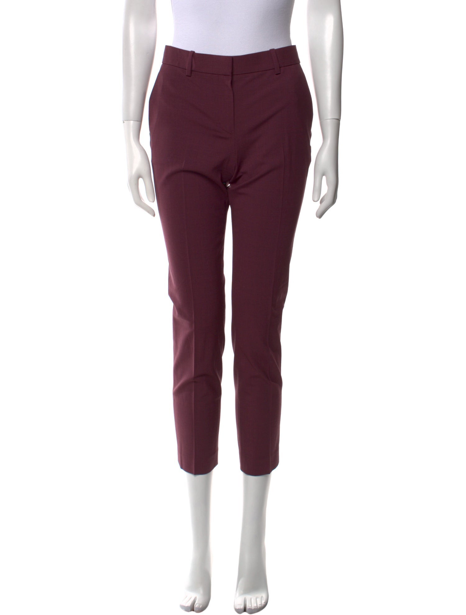 Theory Virgin Wool Skinny Leg Pants