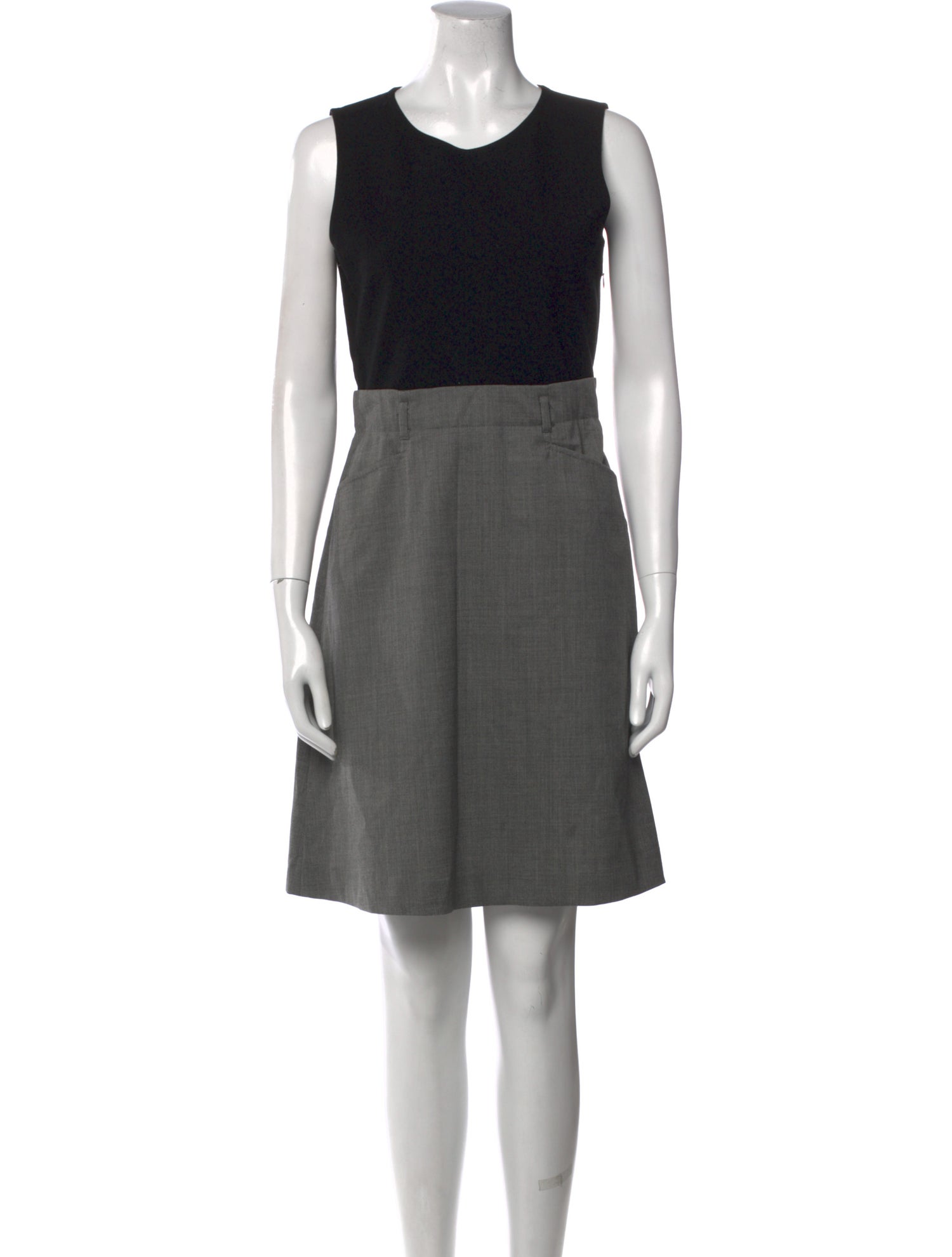 Theory Wool Knee-Length Dress