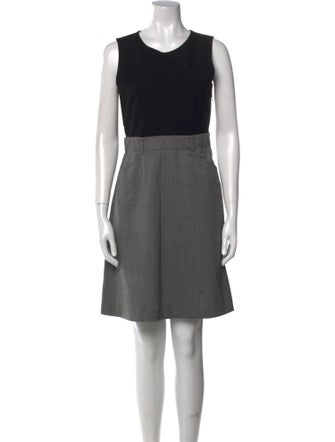 Theory Wool Knee-Length Dress