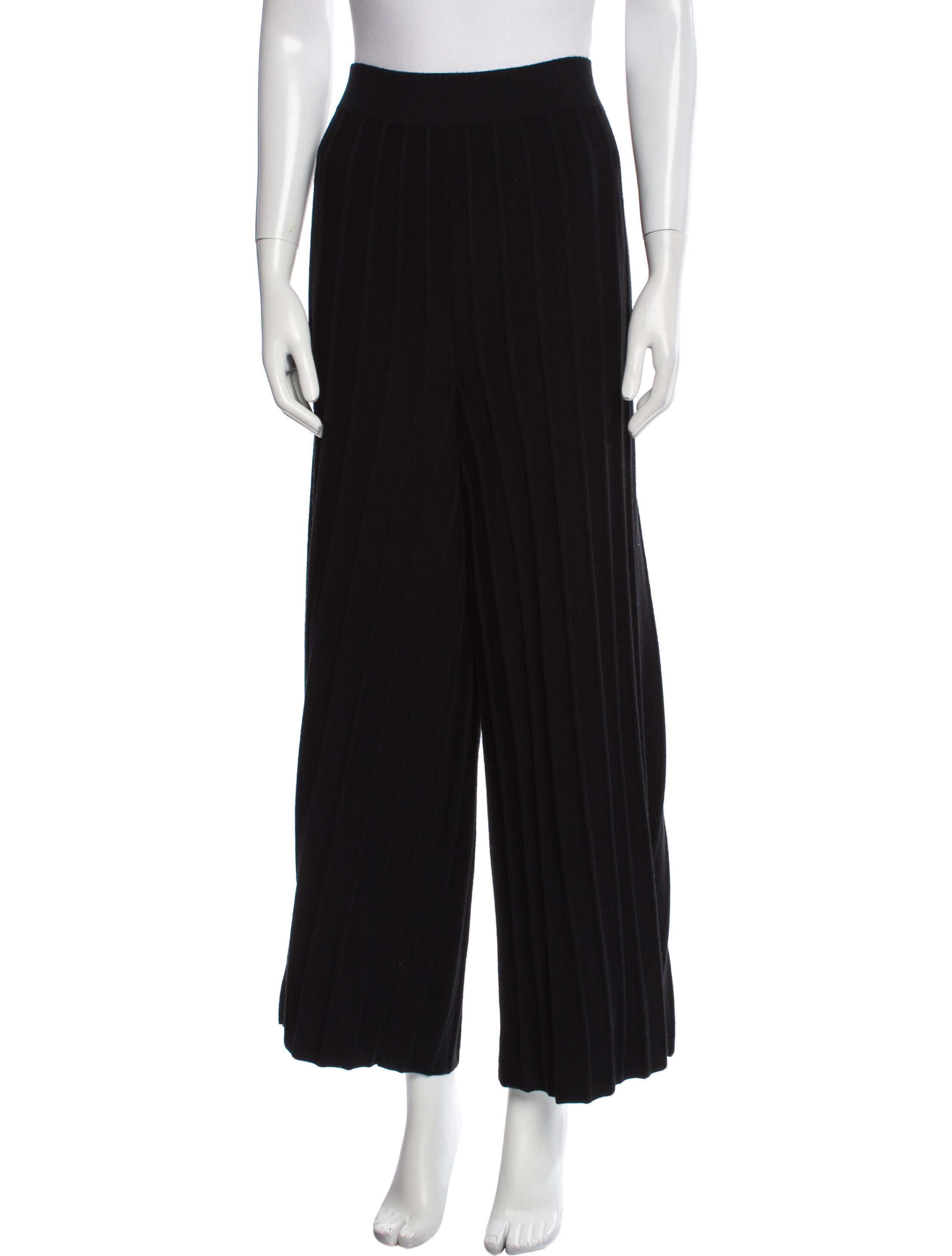 Theory Merino Wool Wide Leg Pants