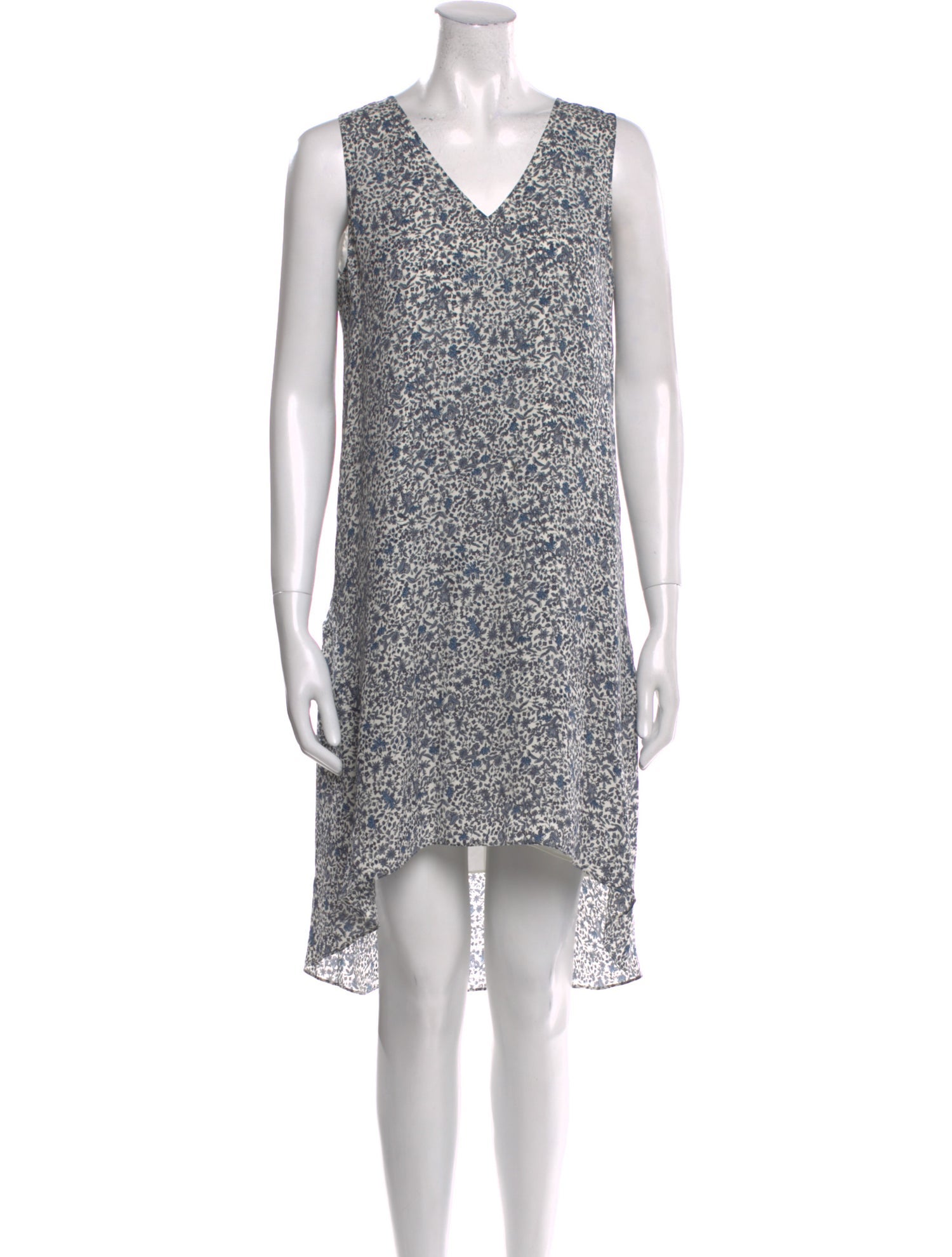 Theory Silk Midi Length Dress