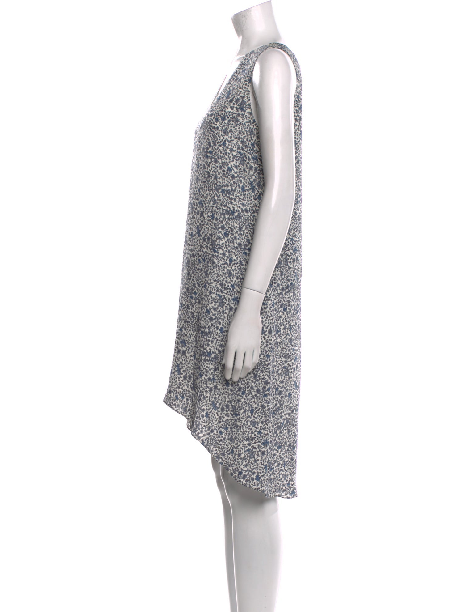 Theory Silk Midi Length Dress