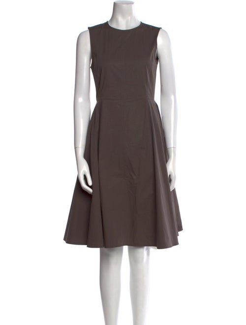 Theory Crew Neck Knee-Length Dress