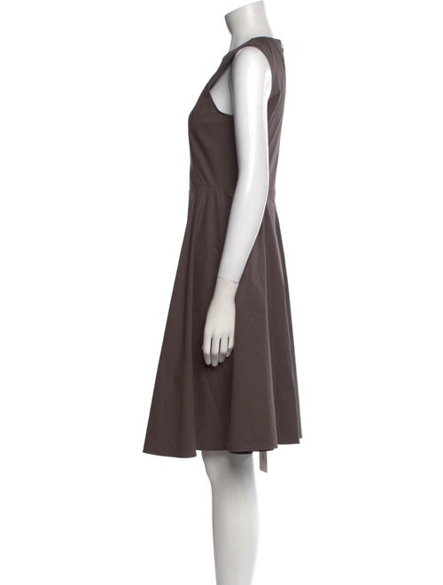 Theory Crew Neck Knee-Length Dress