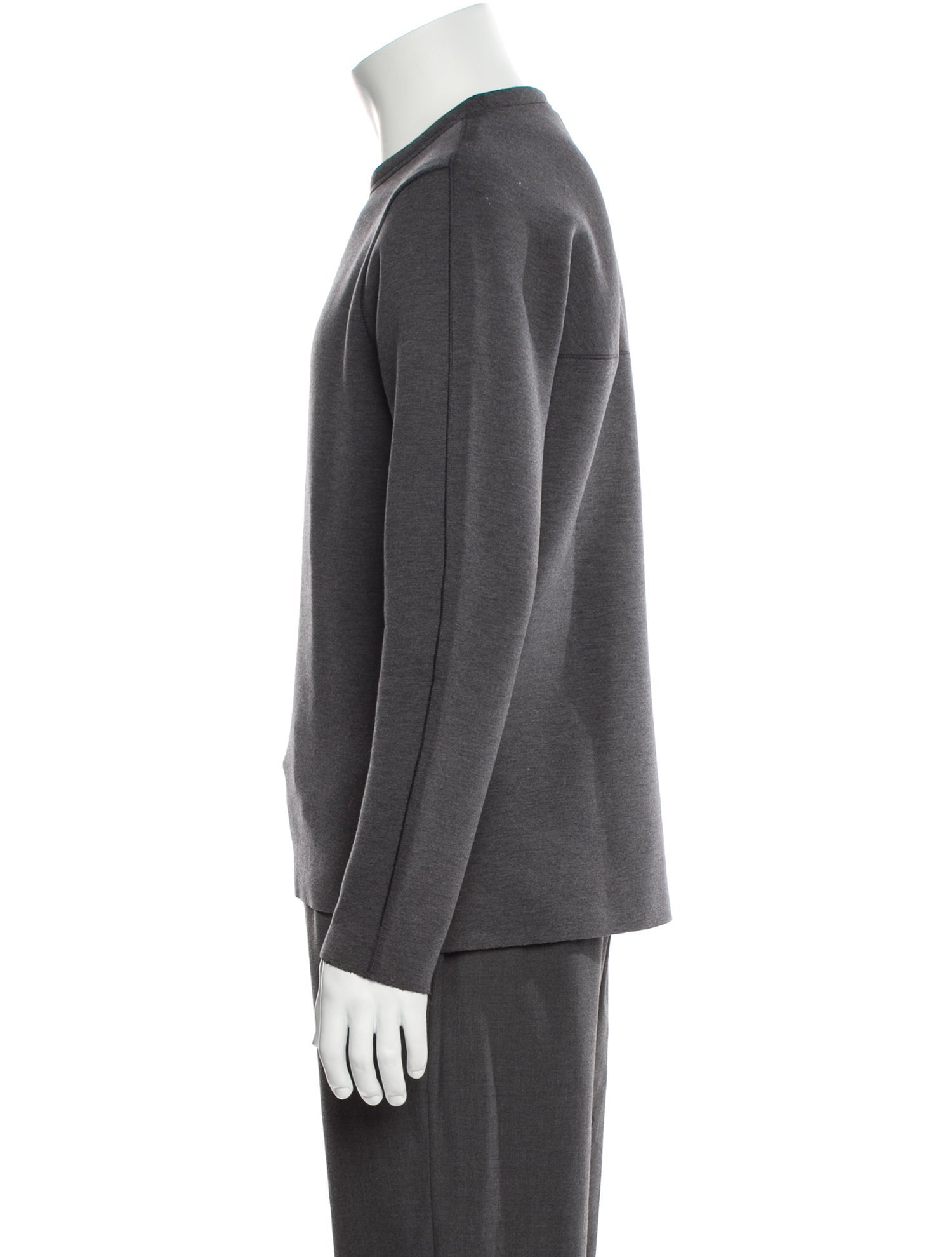 Theory Crew Neck Long Sleeve Sweatshirt