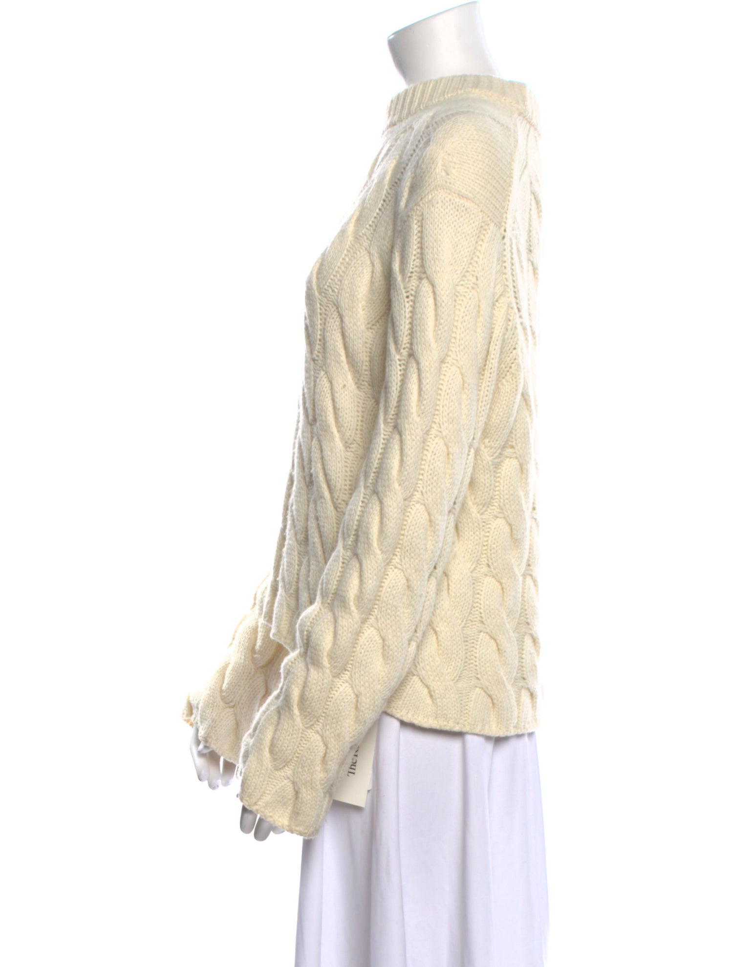 Theory Wool Mock Neck Sweater