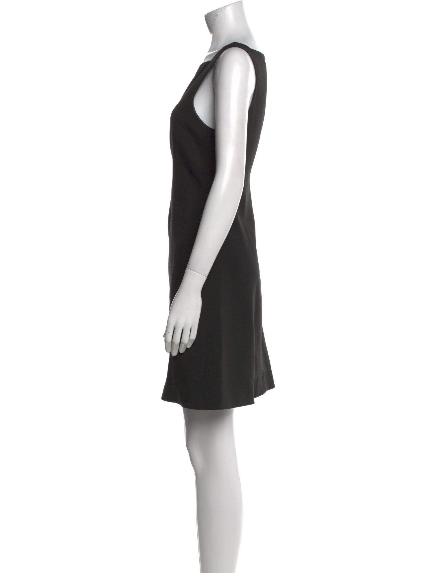 Theory Square Neckline Mini Dress