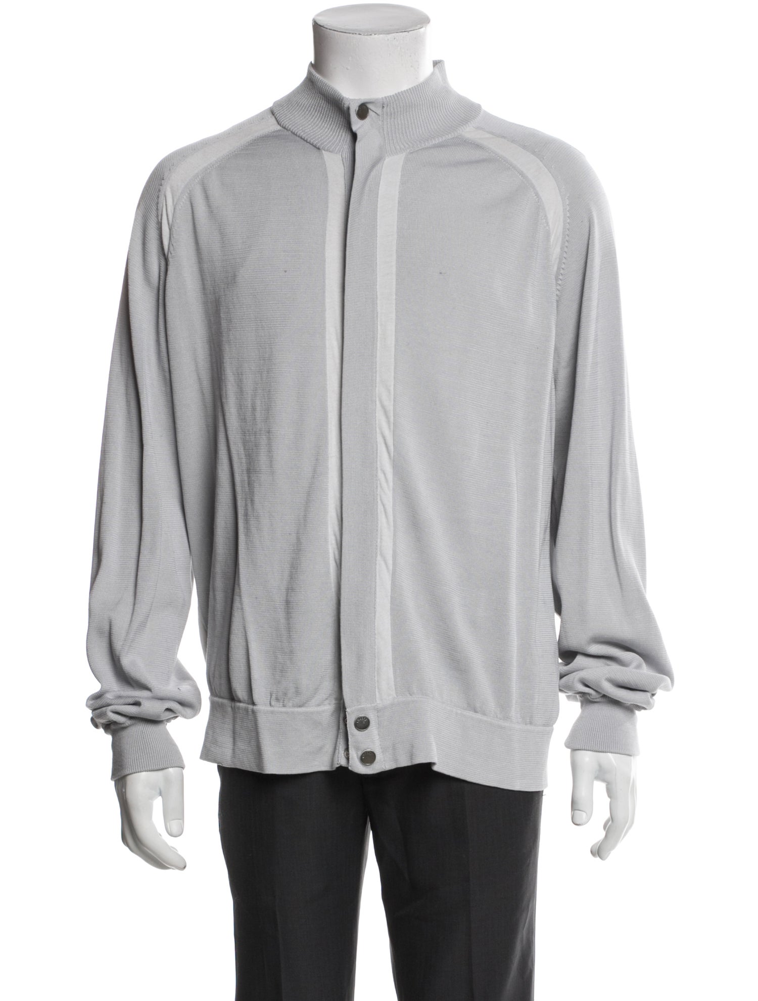 Theory Mock Neck Long Sleeve Cardigan