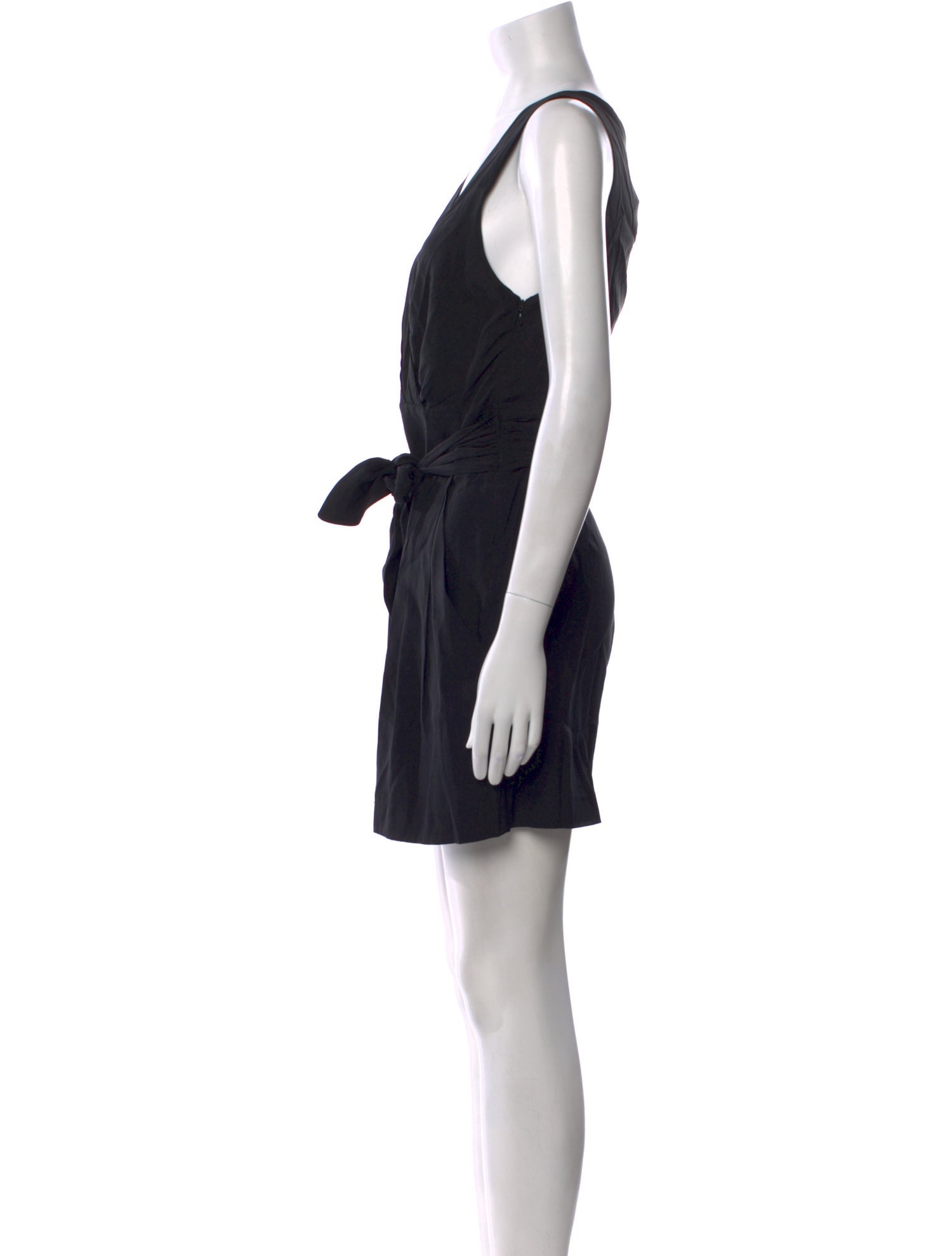 Theory Silk V-Neck Romper