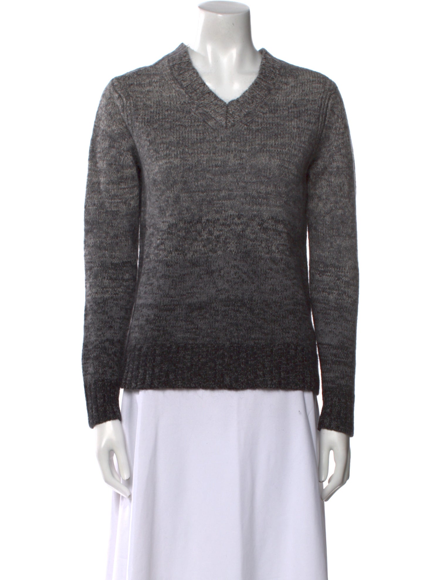 Theory Mohair V-Neck Sweater