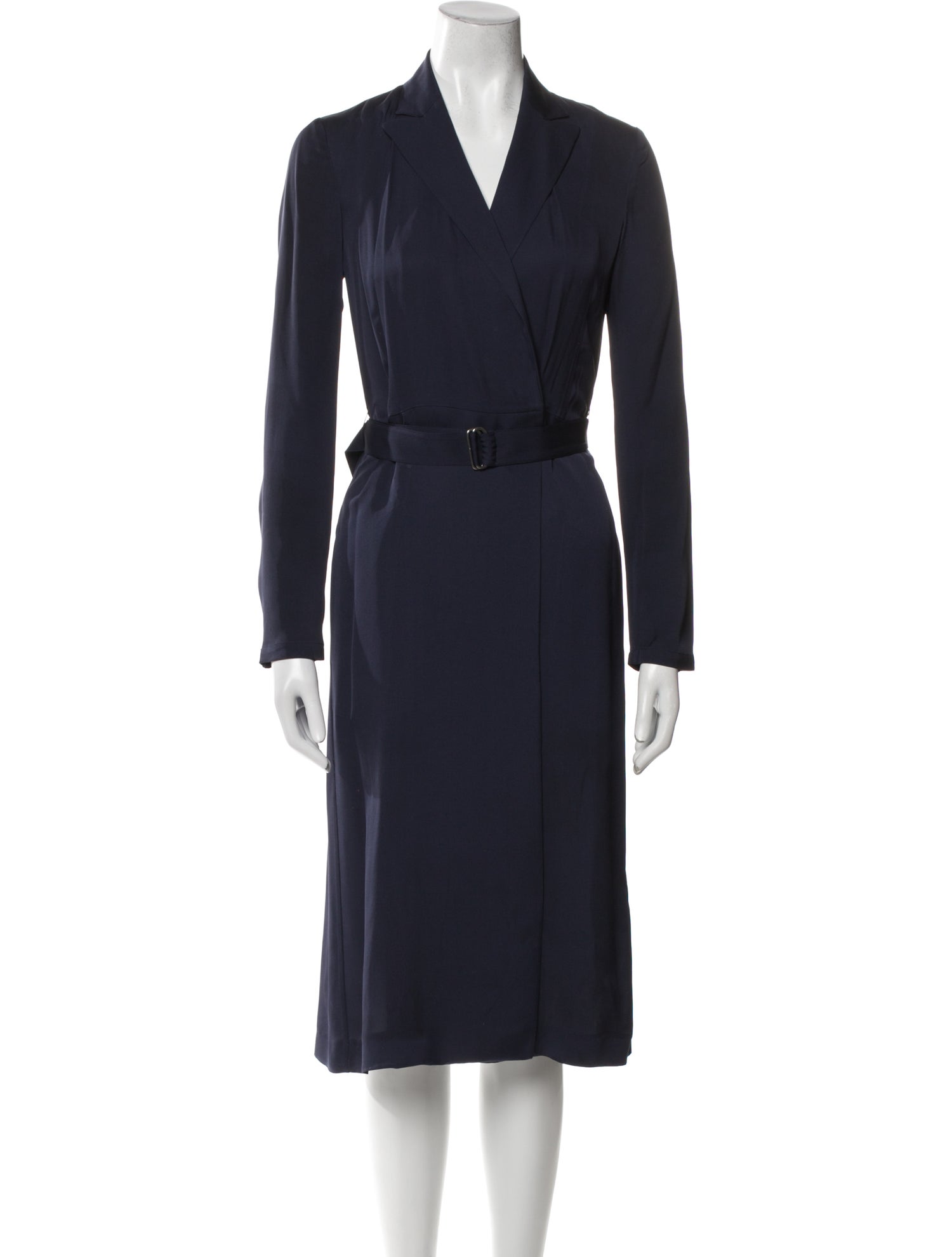 Theory Silk Midi Length Dress