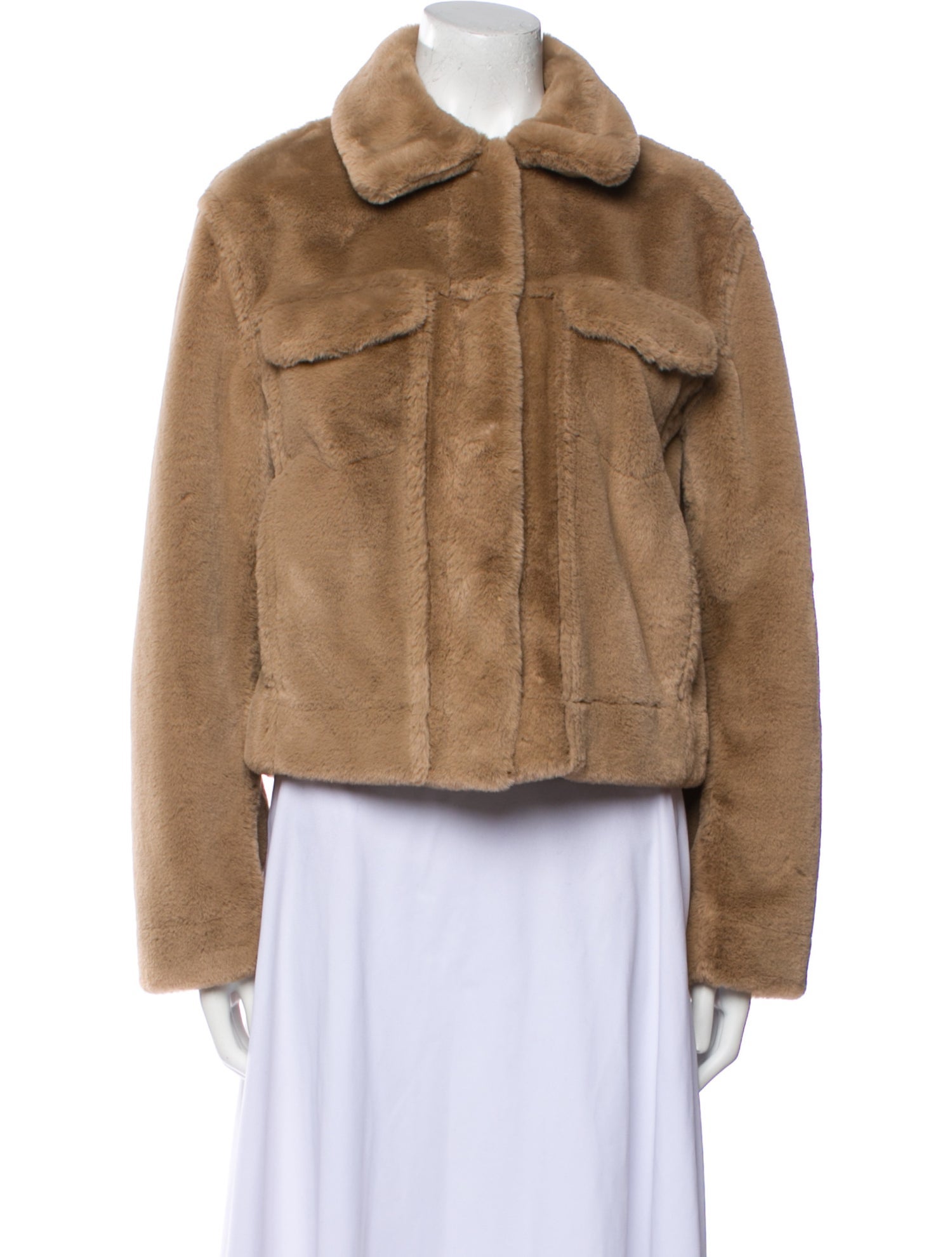 Theory Faux Fur Jacket