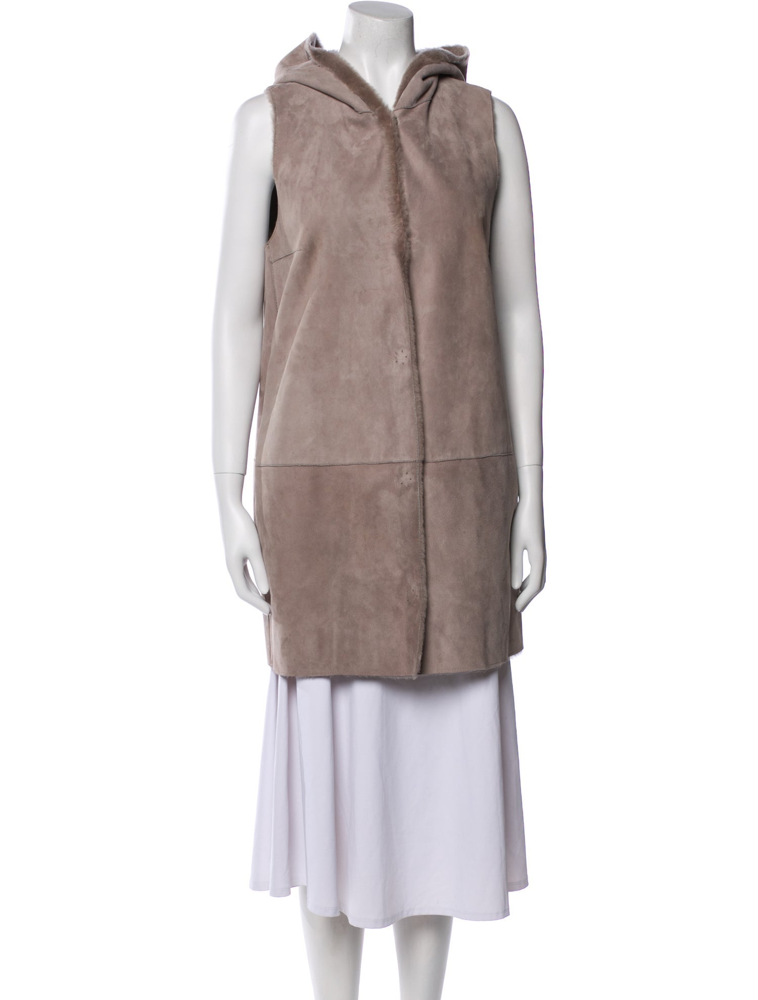 Theory Shearling Fur Coat