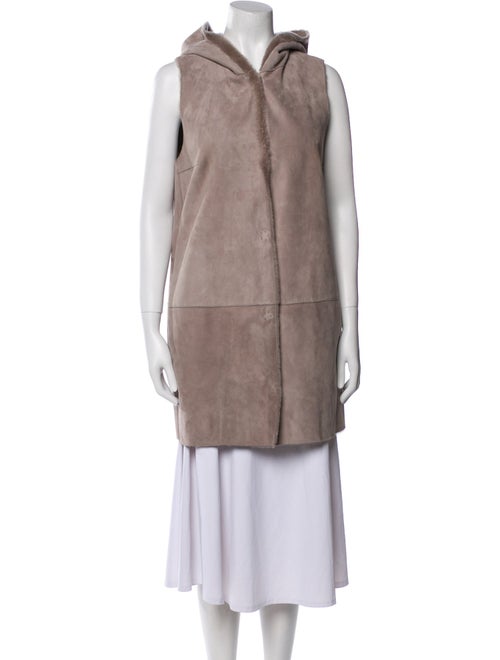 Theory Shearling Fur Coat