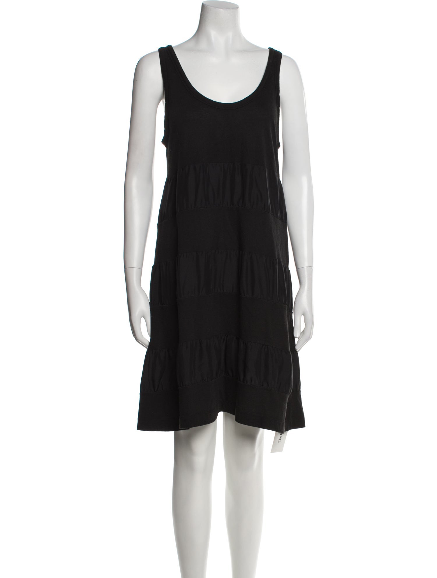 Theory Scoop Neck Mini Dress