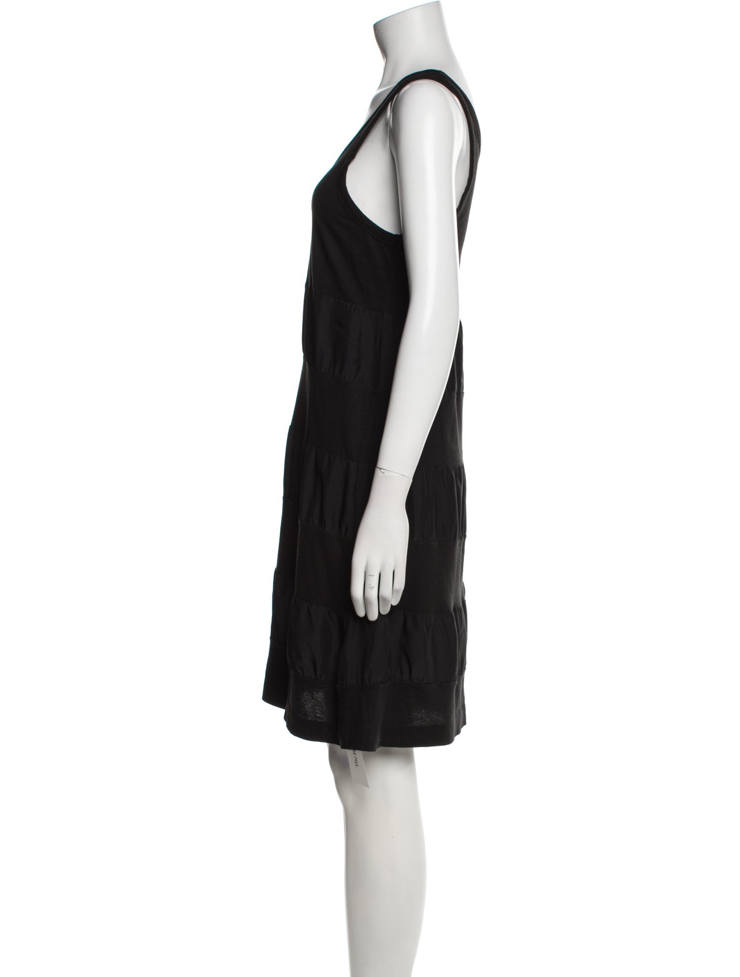 Theory Scoop Neck Mini Dress