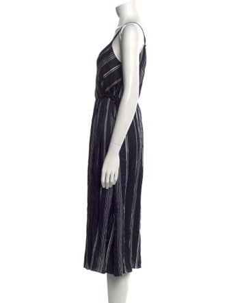 Theory Silk Midi Length Dress