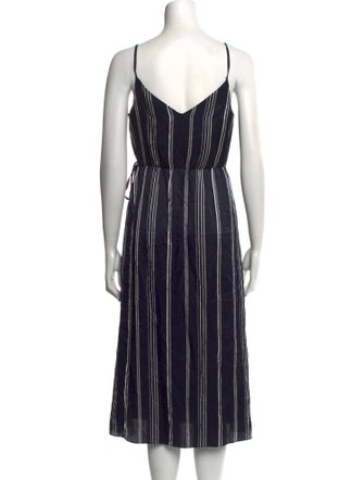 Theory Silk Midi Length Dress