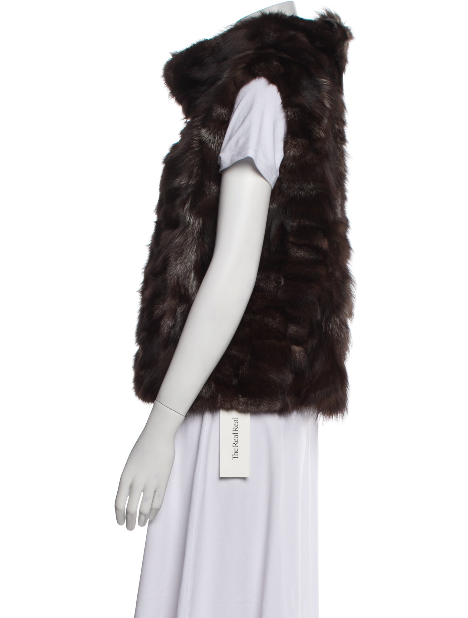 Theory Vintage Fox Fur Jacket