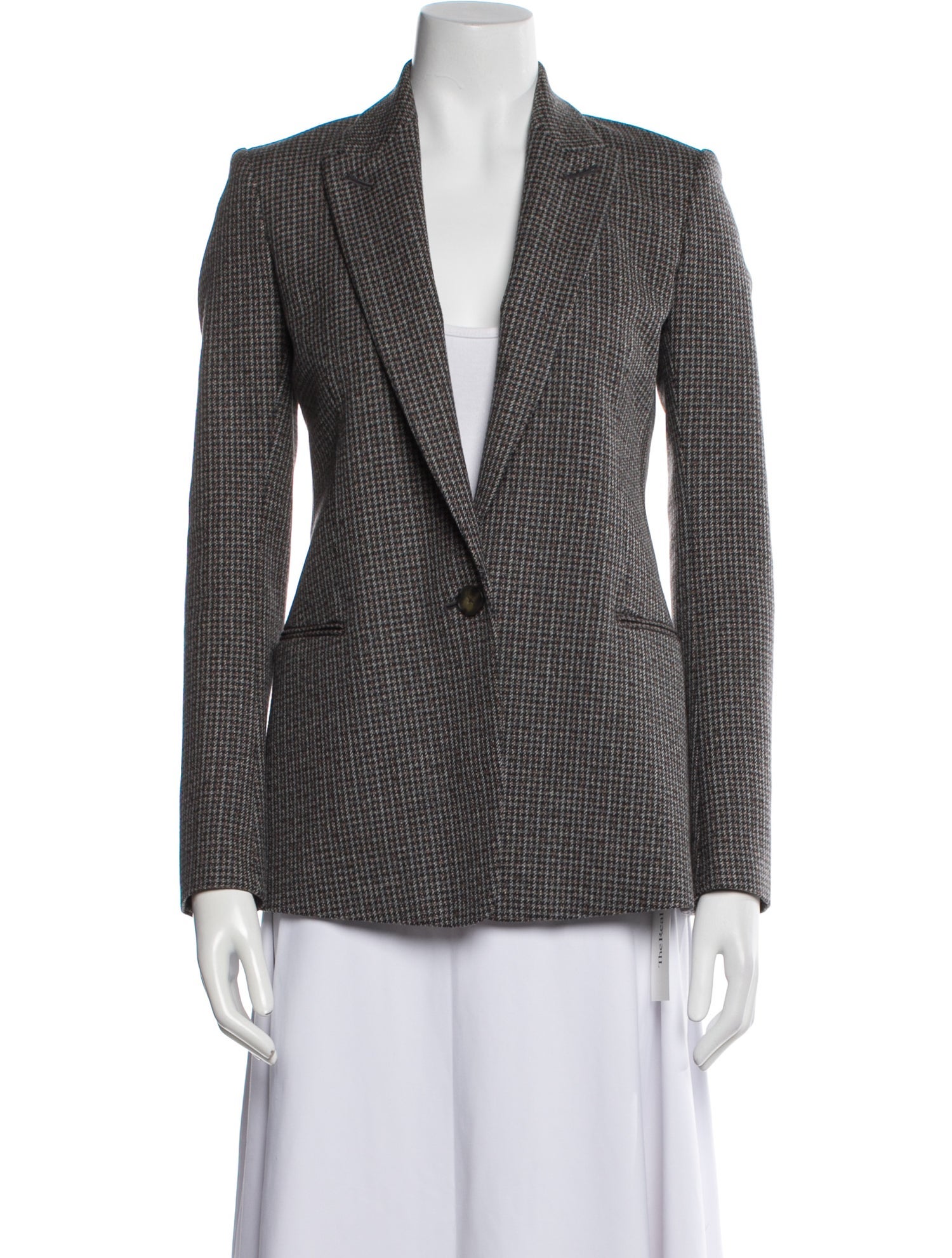 Theory Virgin Wool Printed Blazer