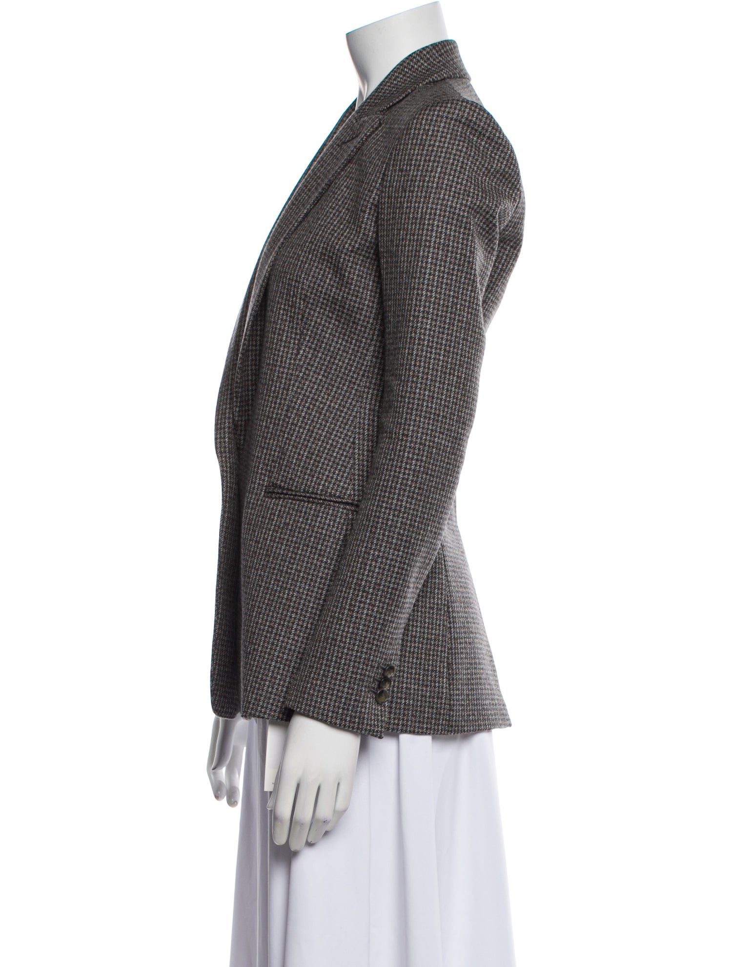 Theory Virgin Wool Printed Blazer