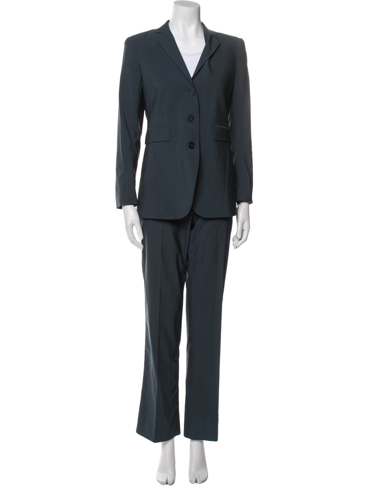 Theory Virgin Wool Pantsuit