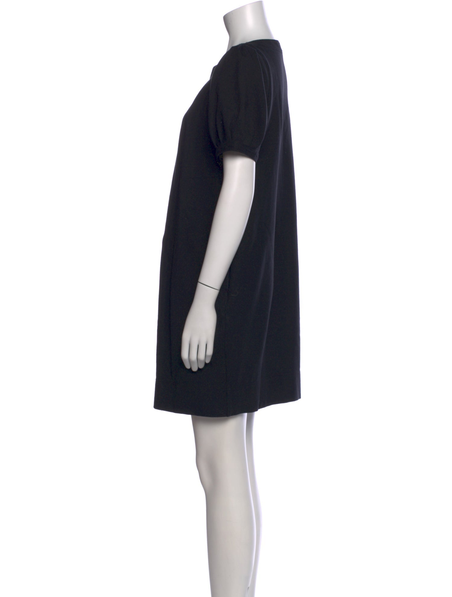 Theory Scoop Neck Mini Dress