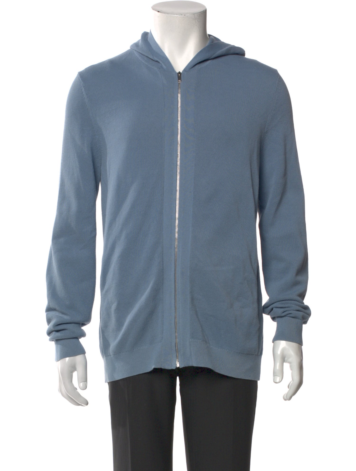 Theory V-Neck Long Sleeve Hoodie