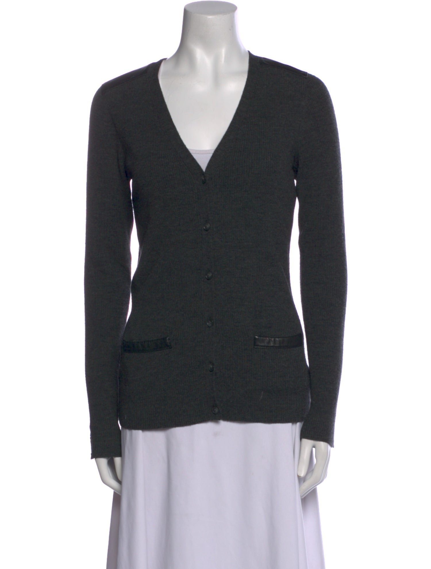 Theory Wool V-Neck Sweater