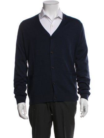 Theory Merino Wool V-Neck Cardigan