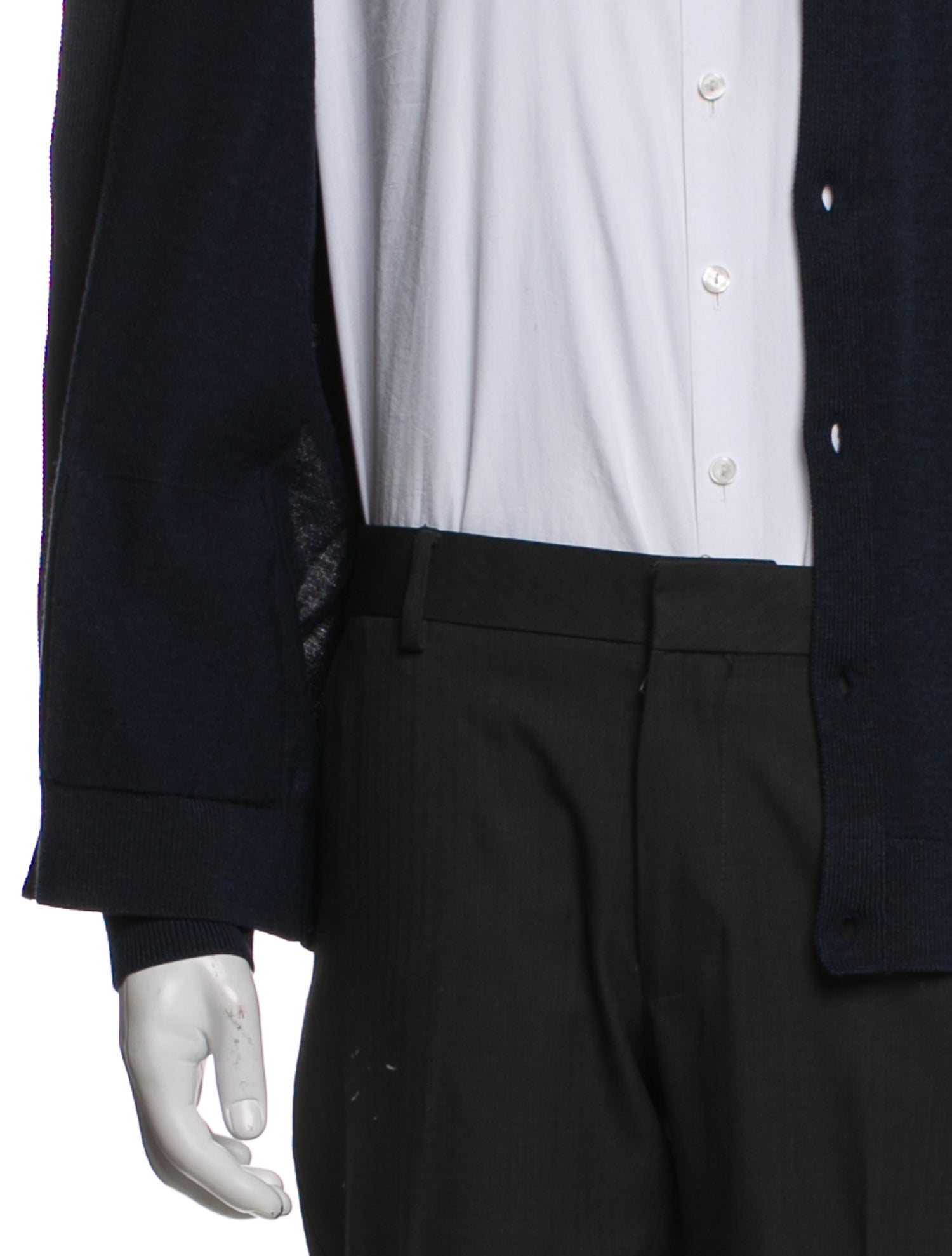 Theory Merino Wool V-Neck Cardigan