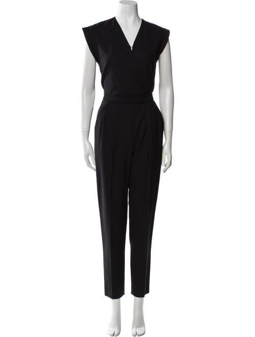 Theory Wool V-Neck Jumpsuit