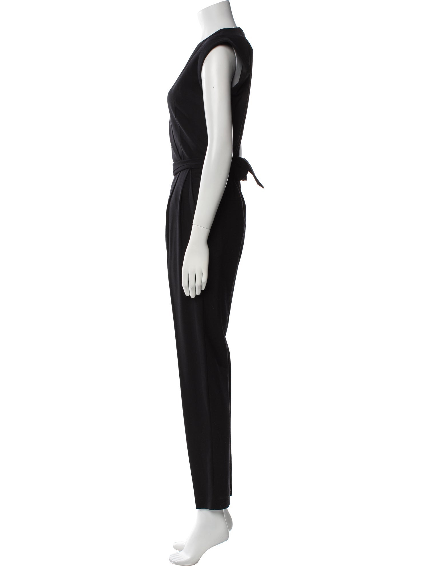 Theory Wool V-Neck Jumpsuit