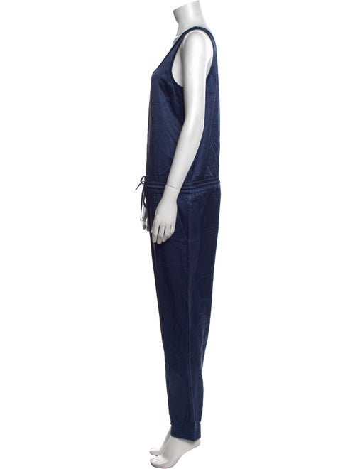 Theory Silk Scoop Neck Jumpsuit
